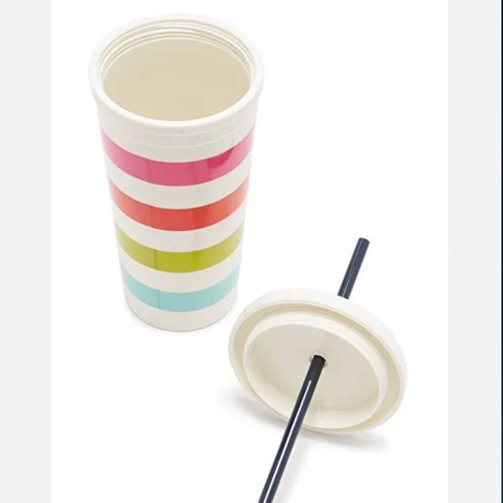 Kate Spade New York Candy Stripe Insulated Tumbler - Picture 2 of 10